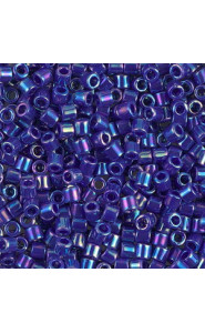 Miyuki delica beads 8/0 - Opaque royal blue ab DBL-165